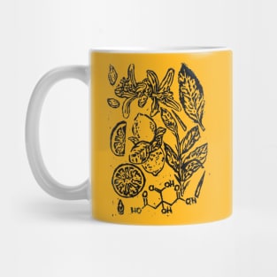 Lemon Anatomy Mug